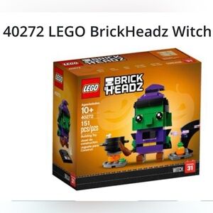 Lego BrickHeadz witch set 40272 new in sealed box 151 pieces retired and rare